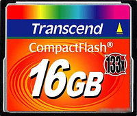 Карта памяти Transcend 133x CompactFlash 16 Гб (TS16GCF133)