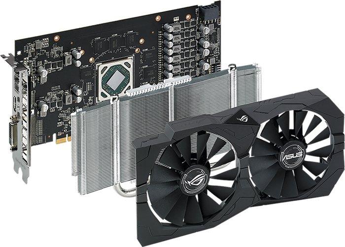 Видеокарта ASUS ROG Strix Radeon RX 560 4GB GDDR5 ROG-STRIX-RX560-4G-V2-GAMING - фото 5 - id-p218091150