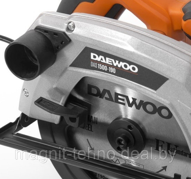 Дисковая (циркулярная) пила Daewoo Power DAS 1500-190 - фото 4 - id-p218091848