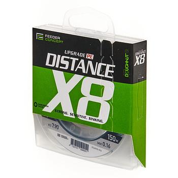 Леска плет. Feeder Concept Distance х8 BRAID Dark Green 150/016