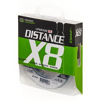 Леска плет. Feeder Concept Distance х8 BRAID Dark Green 150/018