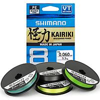 Шнур плетеный SHIMANO Kairiki 8 150m 0,10mm 6,5kg M Green