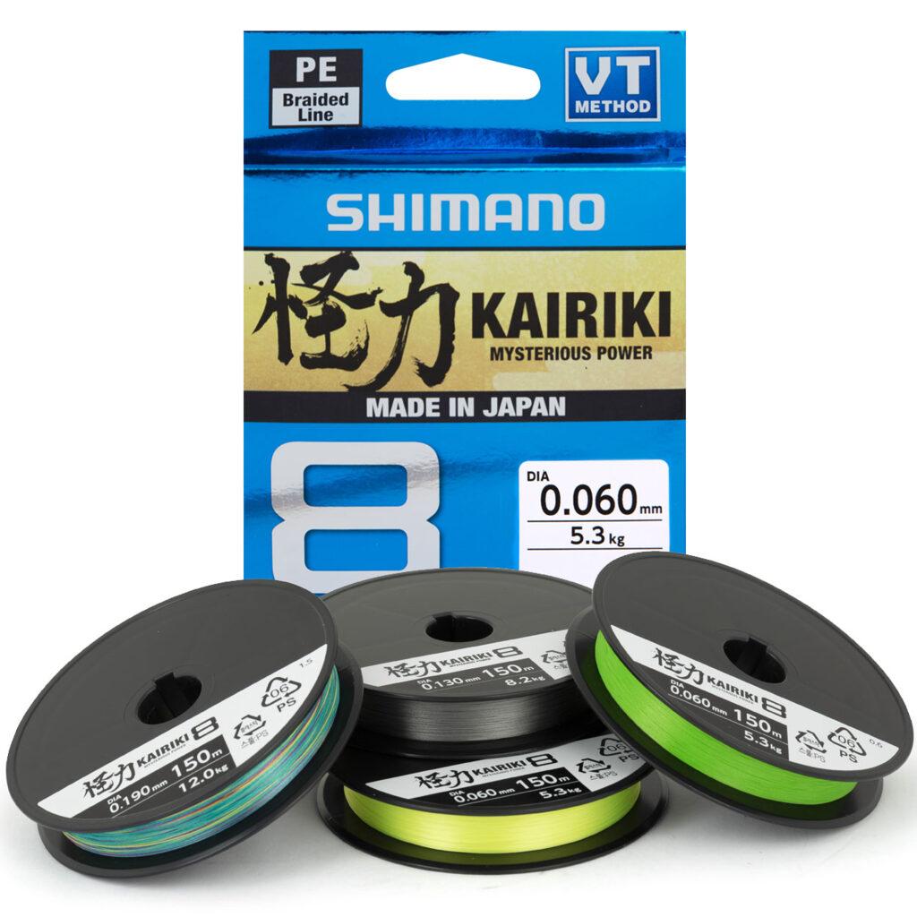 Шнур плетеный SHIMANO Kairiki 8 150m 0,10mm 6,5kg Steel Gray - фото 1 - id-p218092339