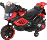 Детский мотоцикл Sundays Power BJH158 с дополнительными колесиками (красный)