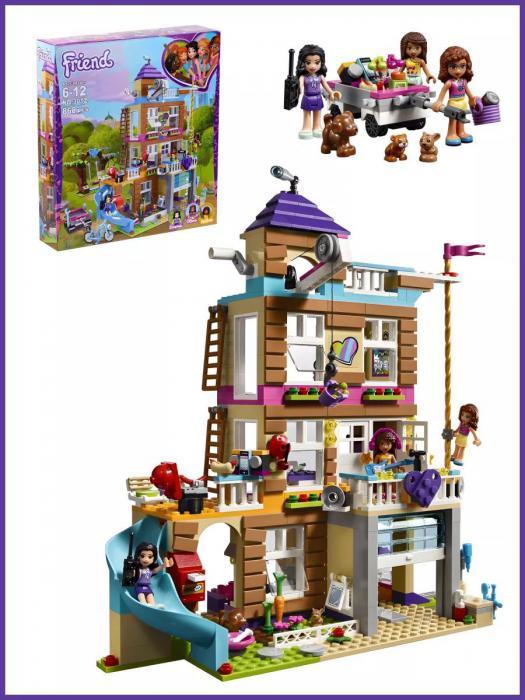 Конструктор лего для девочек lego friends дом дружбы френдс домик