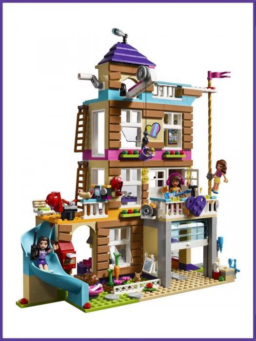 Конструктор лего для девочек lego friends дом дружбы френдс домик - фото 5 - id-p218092958