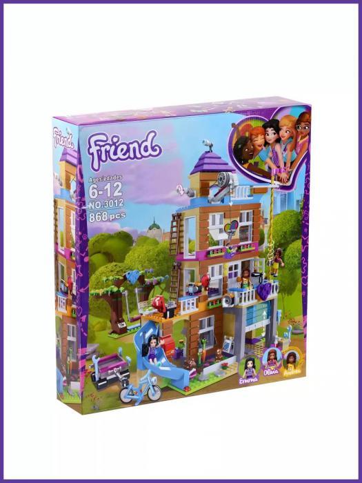 Конструктор лего для девочек lego friends дом дружбы френдс домик - фото 10 - id-p218092958