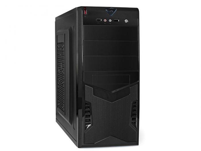 Корпус ExeGate Miditower CP-601-CP350 Black EX261448RUS