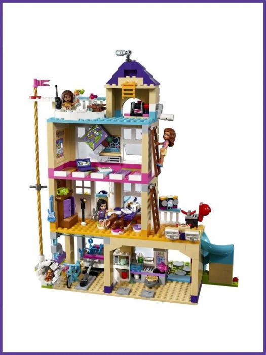 Конструктор лего для девочек lego friends дом дружбы френдс домик - фото 6 - id-p218093286