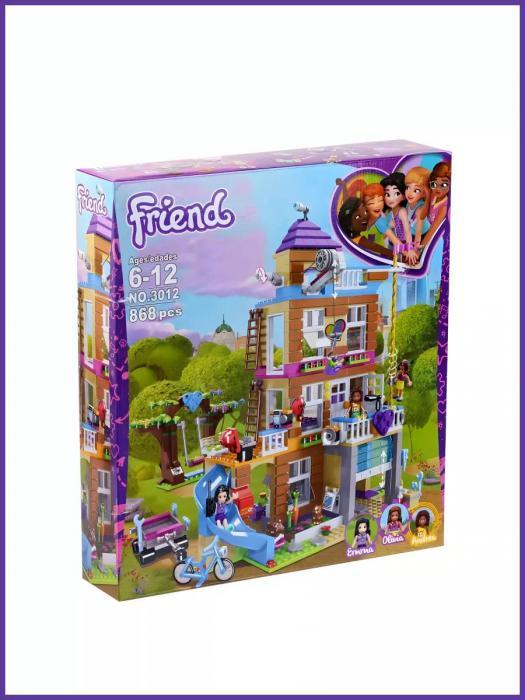 Конструктор лего для девочек lego friends дом дружбы френдс домик - фото 10 - id-p218093286