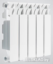 Алюминиевый радиатор Nova Florida Big B24 350/100 White (4 секции)