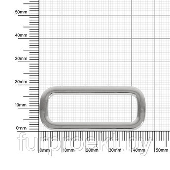 Кольцо овальное PD 089 38,7мм (7391) никель полир