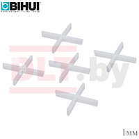BIHUI Крестики для плитки BIHUI (Расшивка для швов) 1мм, арт.TSC1250
