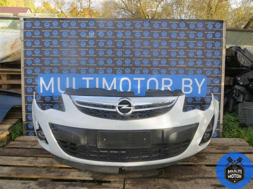 Бампер передний OPEL CORSA D (2006-2014) 1.6 i Z 16 LEL - 150 Лс 2011 г. - фото 1 - id-p218093448