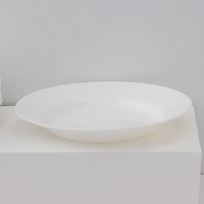 Набор суповых тарелок Luminarc Everyday, d=22 см, стеклокерамика, 6 шт, цвет белый - фото 2 - id-p218095680