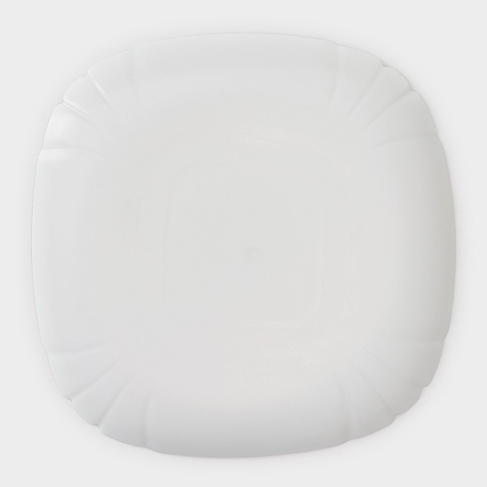 Набор подстановочных тарелок Luminarc Lotusia, d=25,5 см, стеклокерамика, 6 шт, цвет белый - фото 5 - id-p218095684