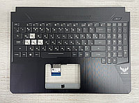 Верхняя часть корпуса (Palmrest) Asus TUF Gaming FX505, белая подсветка, 13N1-5JA0901
