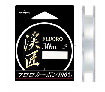 Флюорокарбон Yamatoyo Keiso Fluoro, #0.8, 30 м, прозрачный