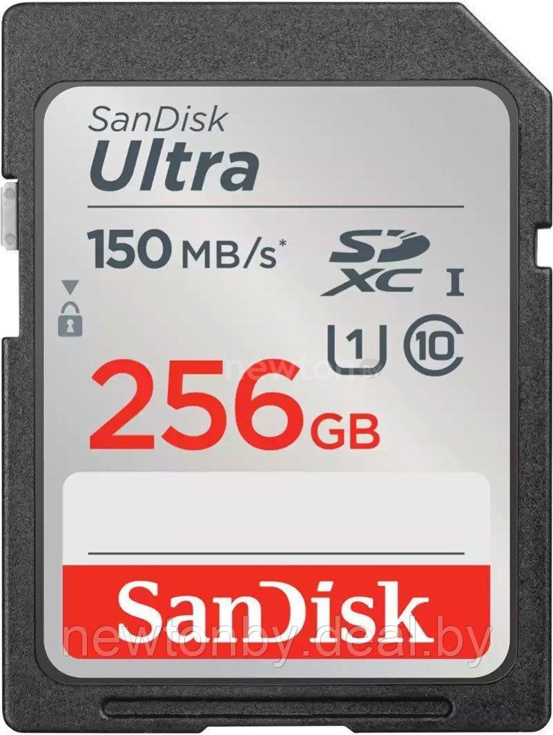 Карта памяти SanDisk Ultra SDXC SDSDUNC-256G-GN6IN 256GB - фото 1 - id-p202573720