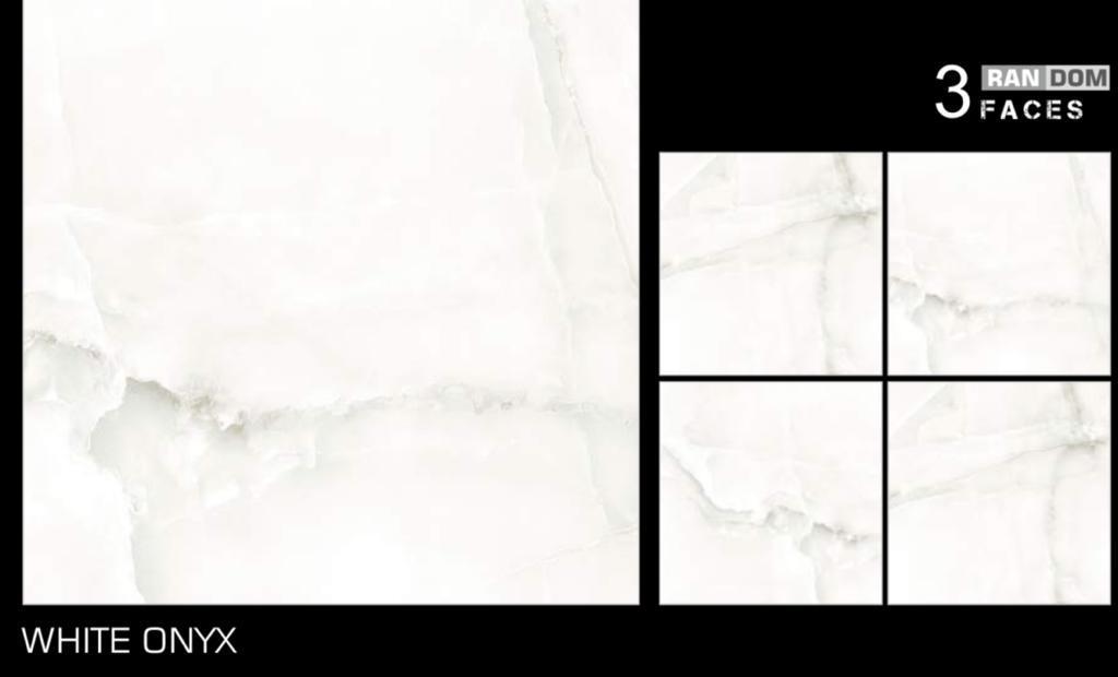 Керамогранит Range Ceramic Onyx White polished 600×600 - фото 2 - id-p198785604