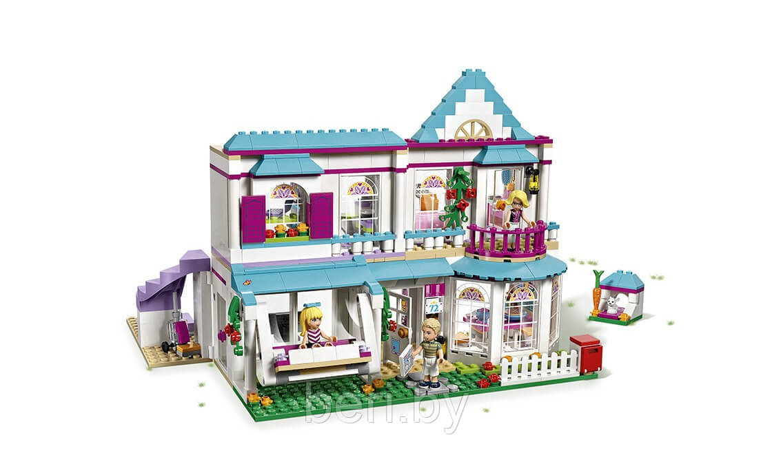 Конструктор Bela Friends Дом Стефани, 649 деталей, аналог Lego Friends 41314 - фото 2 - id-p218101211