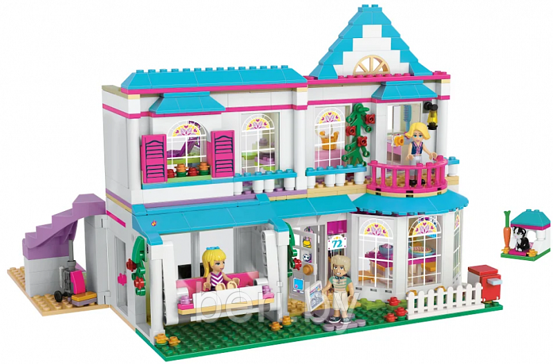 Конструктор Bela Friends Дом Стефани, 649 деталей, аналог Lego Friends 41314 - фото 3 - id-p218101211