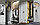 Шкаф 2-створчатый комбинированный Дуэт Эра 0.8 м дуб вотан/белый, фото 2
