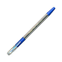 Ручка шариковая Pentel BK410, прозрачная, цвет стержня - синий, 1мм.