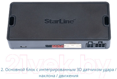 Автосигнализация StarLine A60 ECO - фото 6 - id-p218101378