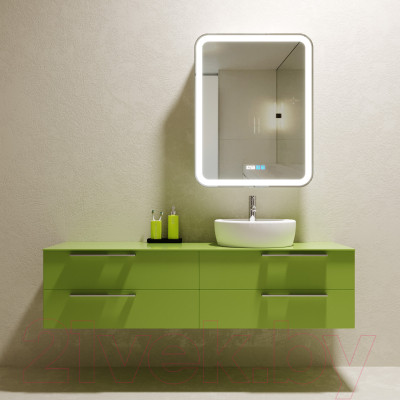 Шкаф с зеркалом для ванной Silver Mirrors Фиджи 60 / LED-00002363 - фото 9 - id-p218100740