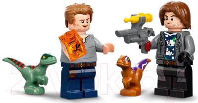 Конструктор Lego Jurassic World Атроцираптор: погоня на мотоцикле 76945 - фото 6 - id-p218101964