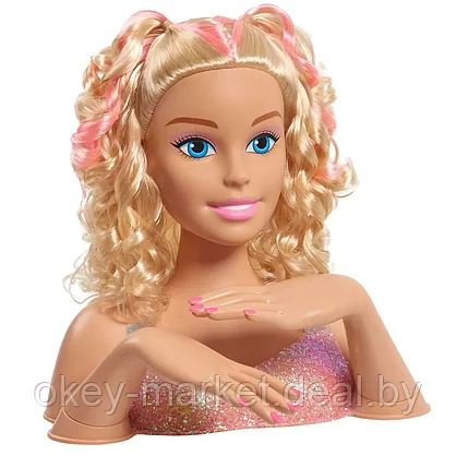 Кукла-манекен для создания причесок Barbie Tie-Dye Делюкс 63651, фото 3