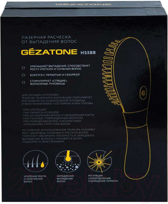 Электрическая расческа Gezatone Hair Rejuvenator HS588 / 1301313 - фото 6 - id-p218107274