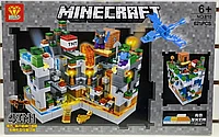Конструктор Майнкрафт Крепость 4в1 621 деталей Minecraft