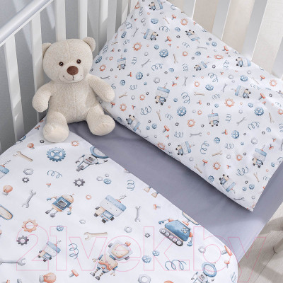 Комплект постельный для малышей Perina Robo / RB3-01.1 - фото 1 - id-p218102800