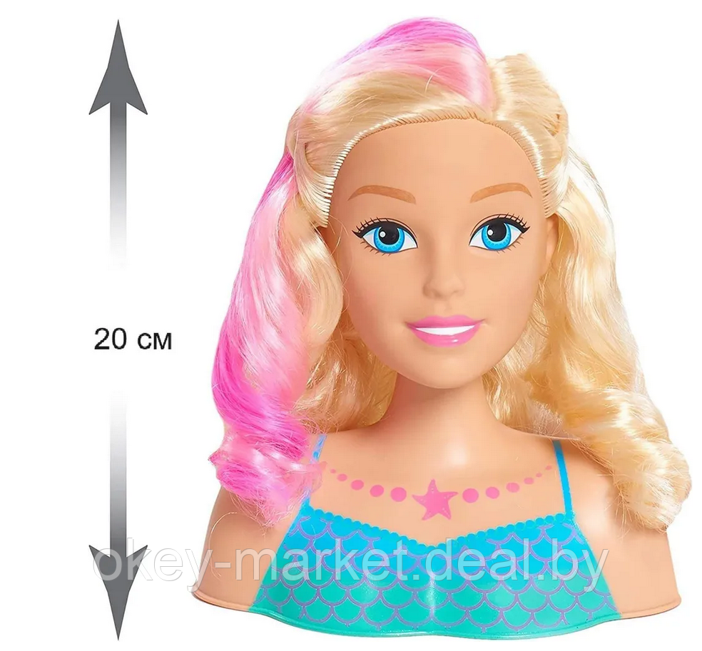 Кукла-манекен для создания причесок Barbie Дримтопия Русалка - фото 2 - id-p218118824