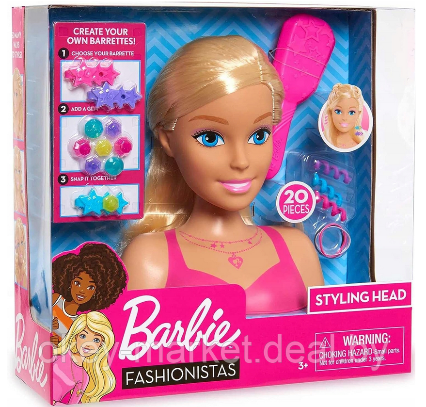 Кукла-манекен для создания причесок Barbie Fashionistas - фото 10 - id-p218124662