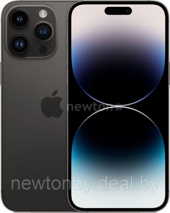 Смартфон Apple iPhone 14 Pro Max 128GB (космический черный) - фото 1 - id-p194207006