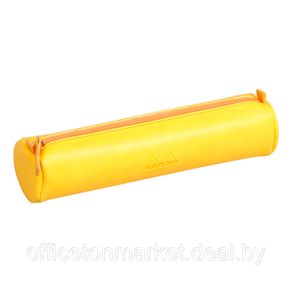 Пенал для карандашей Rhodia "Rhodiarama", 1 отделение, бледно-желтый - фото 1 - id-p218112265