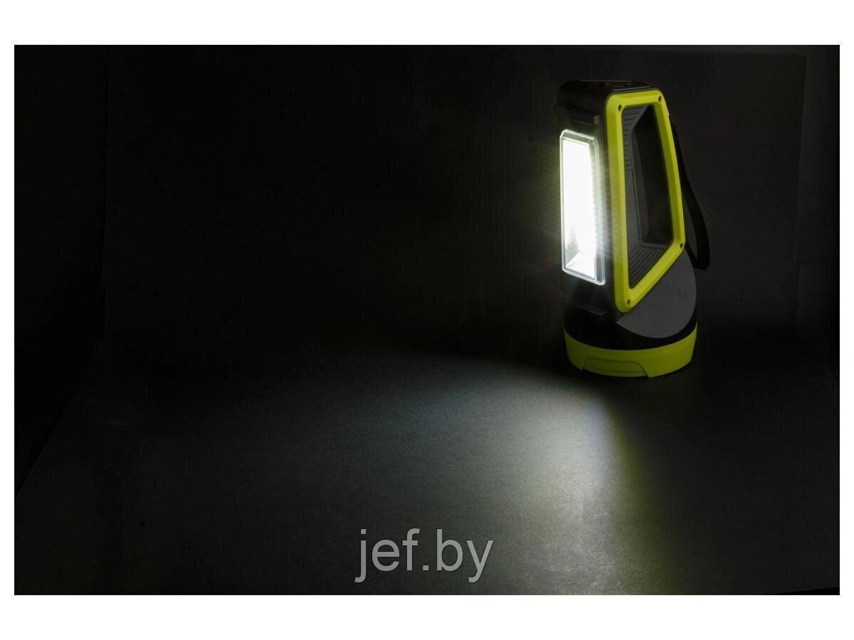 Фонарь светодиодный аккумуляторный 5Вт+5Вт (зел.) ЮПИТЕР JP1055 - фото 8 - id-p202256190