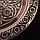 Поднос «Султан. Бронза», d=34 см, цвет бронзовый, фото 2
