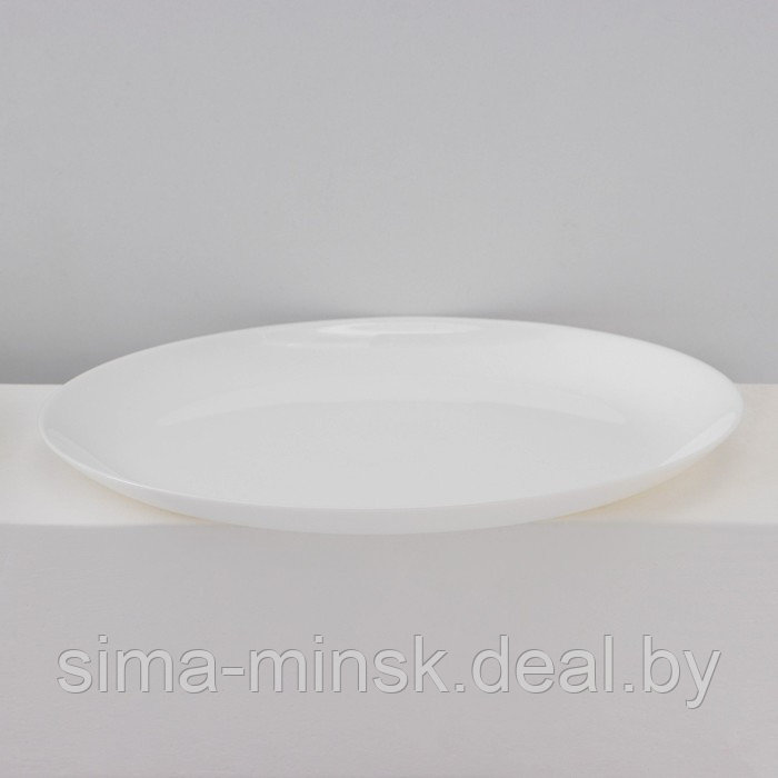 Набор обеденных тарелок Luminarc Diwali, d=27 см, стеклокерамика, 6 шт, цвет белый - фото 2 - id-p218123452