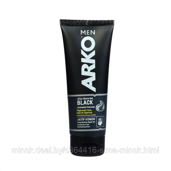 Набор подарочный мужской ARKO: Пена для бритья Black, 200 мл + Гель после бритья Black,100мл 1015660 - фото 3 - id-p218123570