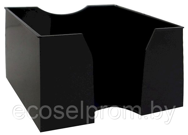Подставка для бумажного блока, 9х9х5 см, черная