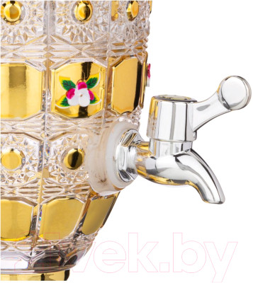 Диспенсер для напитков Lefard Gold Glass / 195-216 - фото 2 - id-p218132150