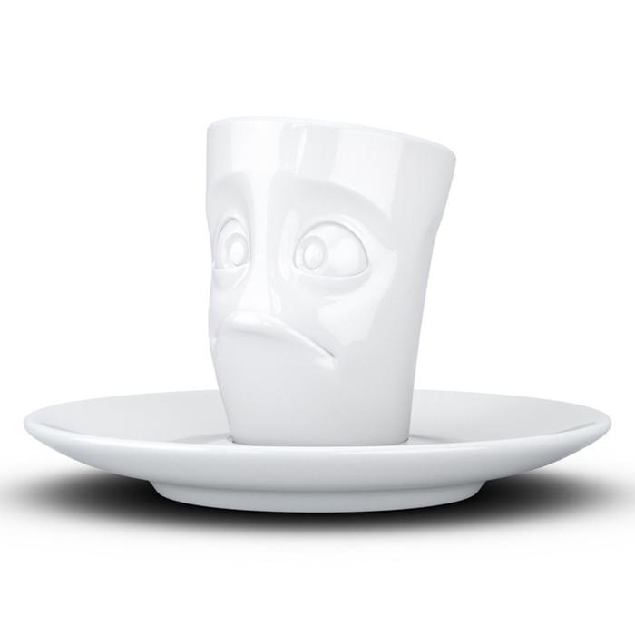 Кофейная чашка с блюдцем Tassen buffled, 80 мл, белая - фото 5 - id-p218145931