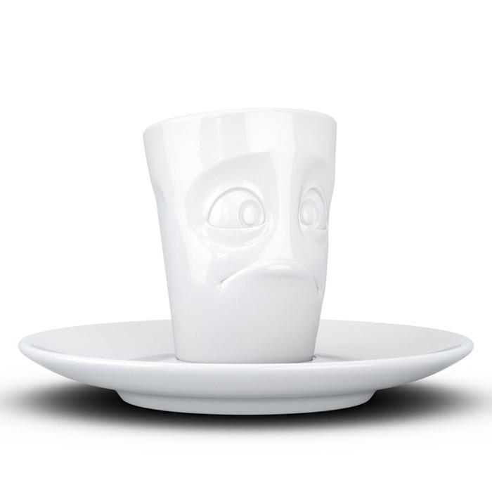 Кофейная чашка с блюдцем Tassen buffled, 80 мл, белая - фото 7 - id-p218145931
