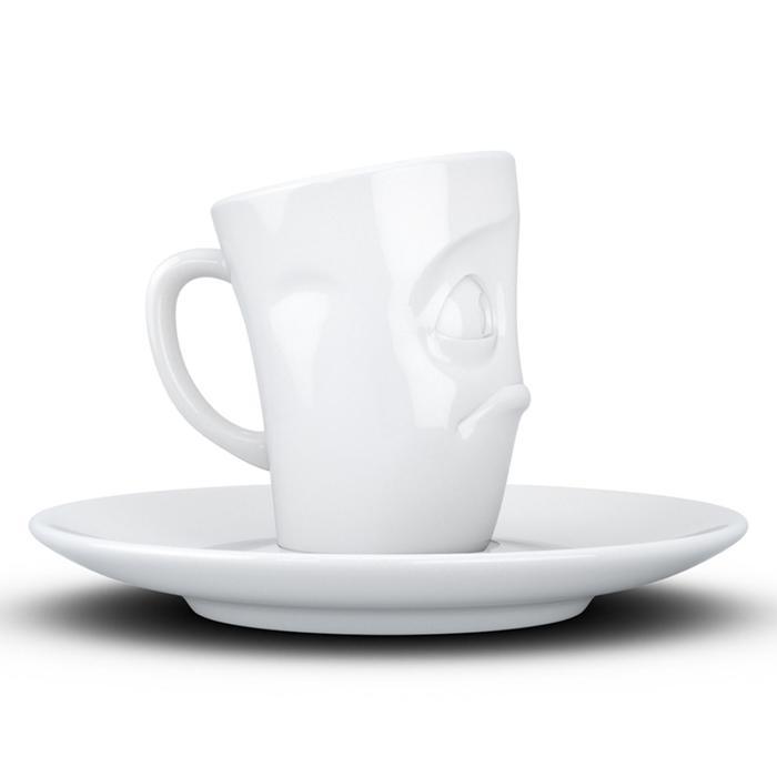 Кофейная чашка с блюдцем Tassen buffled, 80 мл, белая - фото 8 - id-p218145931
