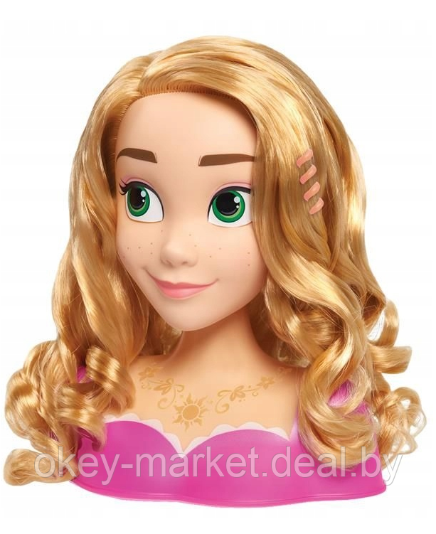 Кукла-манекен для причесок Принцесса Диснея Рапунцель с диадемой - фото 2 - id-p218152414