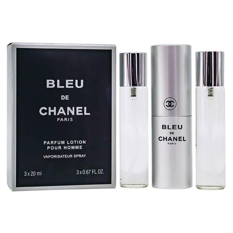 Парфюмерный набор Chanel Bleu de Chanel Parfum 3*20ml - фото 1 - id-p218153092